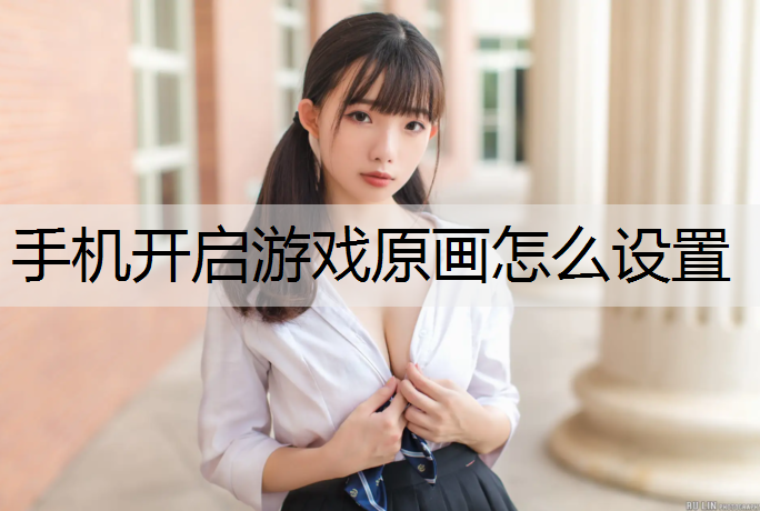 <strong>手机开启游戏原画怎么设置</strong>